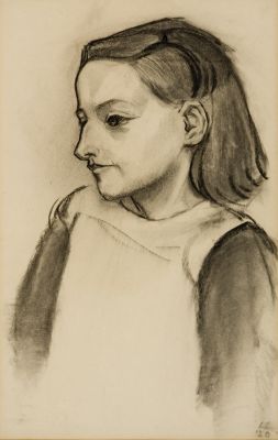 Portret van Bertha de Graaf